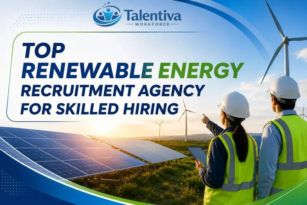 Top Renewable Energy Recruitment Agency for Skilled Hiring