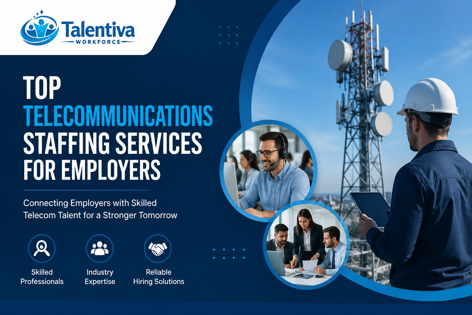 Top Telecommunications Staffing Services for Employers