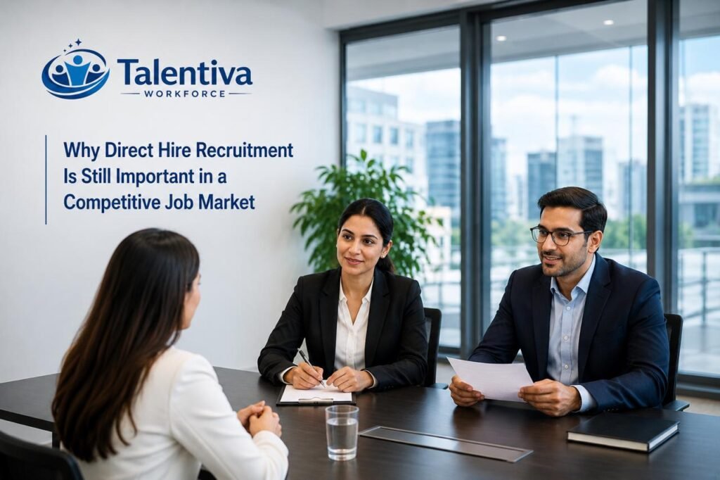 Why Direct Hire Recruitment Is Still Important in a Competitive Job Market