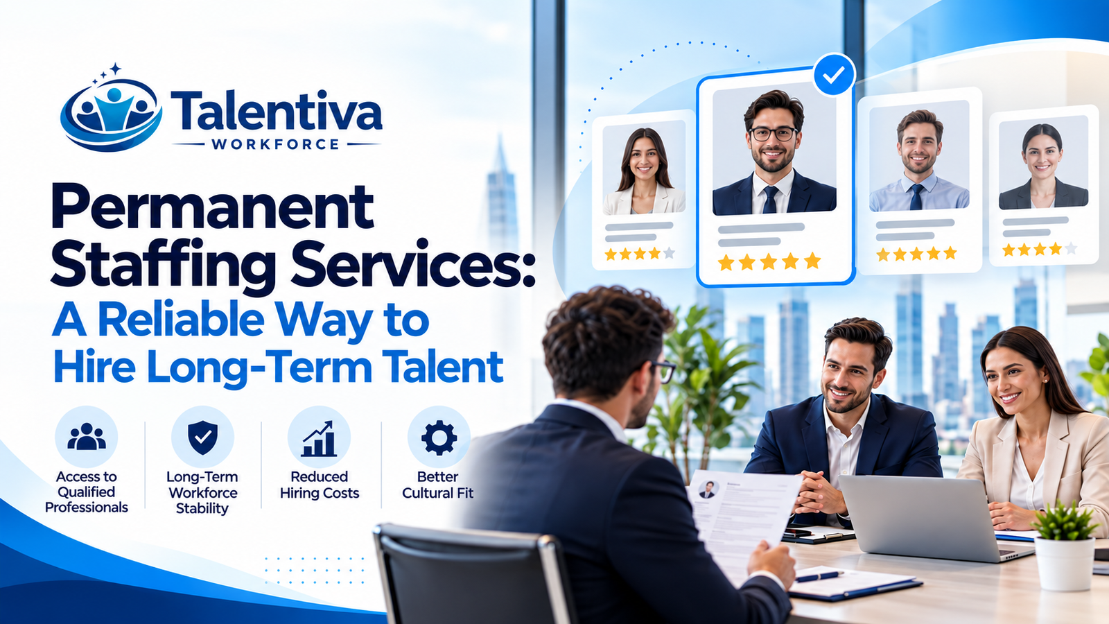 Permanent Staffing Services A Reliable Way to Hire Long-Term Talent